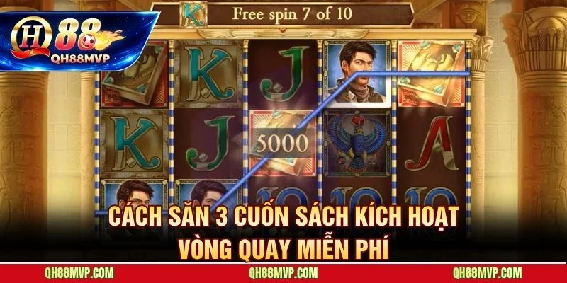 3 Scatter Book of Dead kích hoạt 10 Free Spin cùng Expanding Symbol